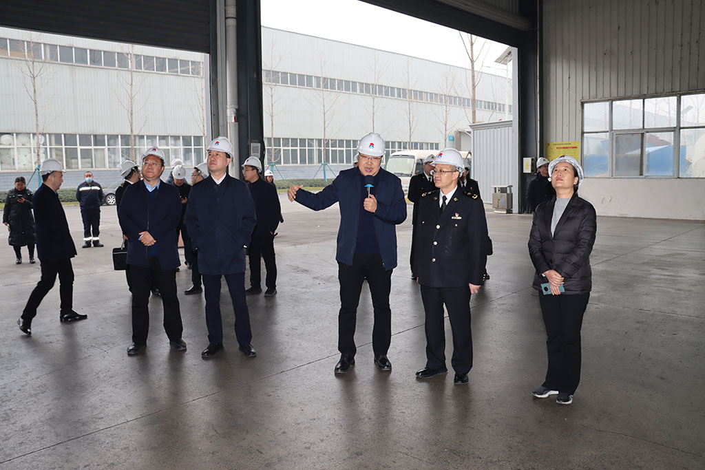 金水海关党委书记、关长张宏强一行到云顶集团铝业调研