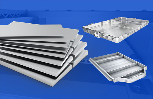 云顶集团源电池托盘 6061 铝材、6061 电池包托盘铝板 轻量化/高导热 支持定制尺寸