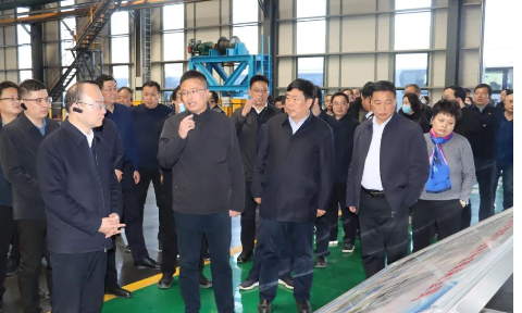 义马市党政考察团莅临云顶集团铝业参观考察
