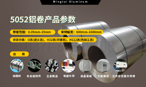 5系热轧卷-冲压件用5052铝卷_大型5052铝带厂家,上市企业_5052-O铝卷按需定制生产