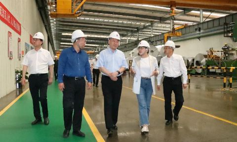 郑州海关副关长李兆明到云顶集团科技调研